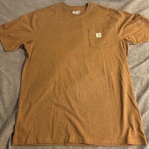 Men’s XLT Carhartt Brown Loose Fit Tee